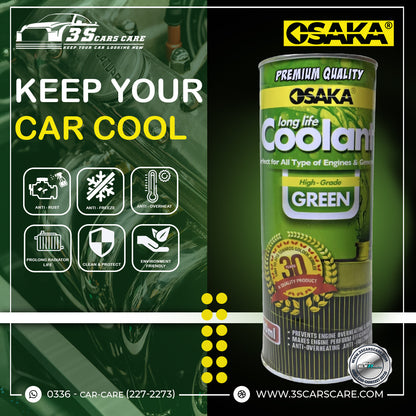 Long Life Coolant - HIGH GRADE GREEN - OSAKA