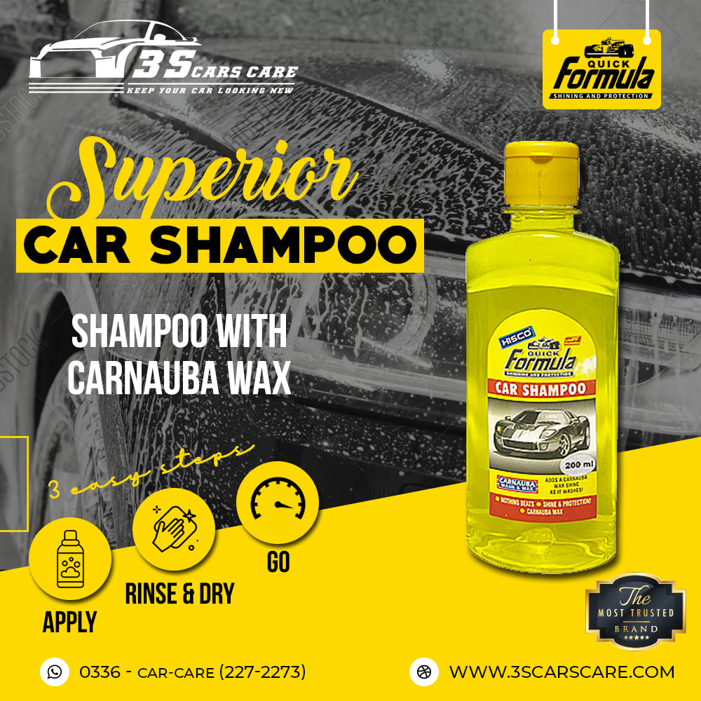 Car Shampoo - 200ml - FORMULA HISCO