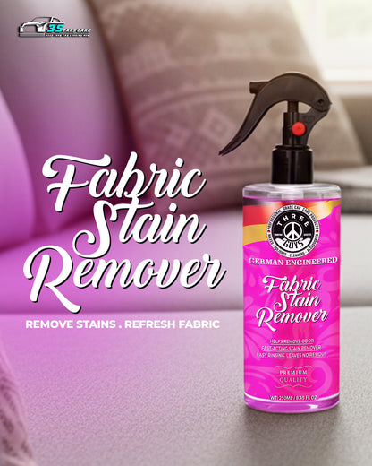 Fabric Stain Remover – Fast-Acting Cleaner for Carpets & Upholstery | THREE GUYS - German Engineered