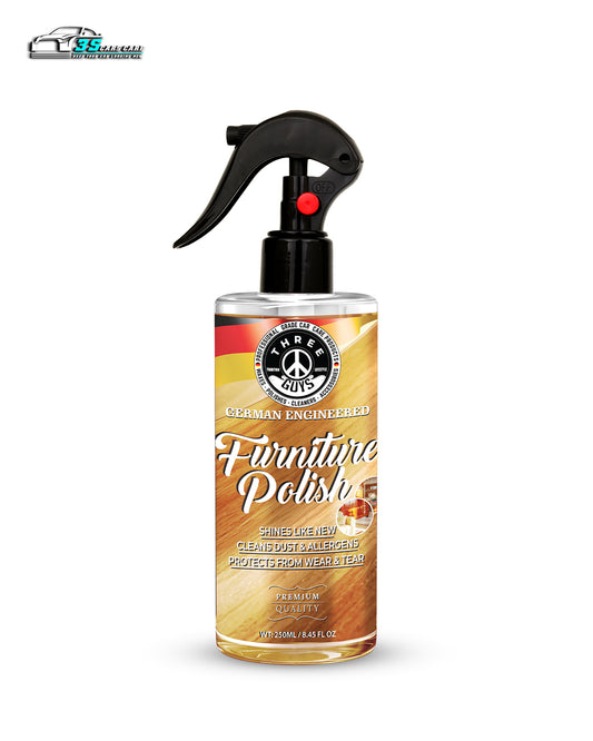 Furniture Polish – Wood Cleaner & Shine Protector | THREE GUYS - German Engineered