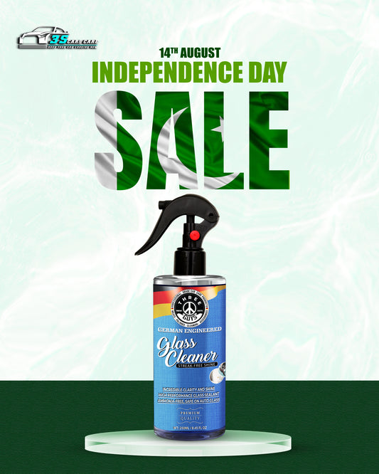 Glass Cleaner Spray – Streak-Free Shine for Car & Home – 250ml | THREE GUYS - German Engineered