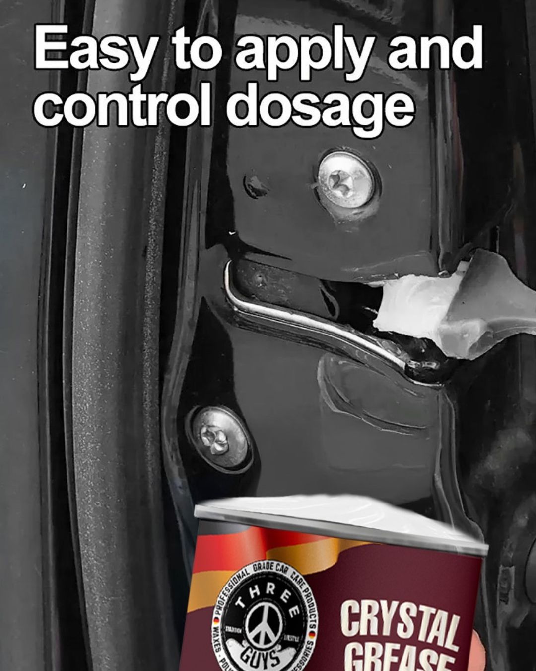 Crystal Grease – Transparent Synthetic Grade | THREE GUYS - German Engineered 100g