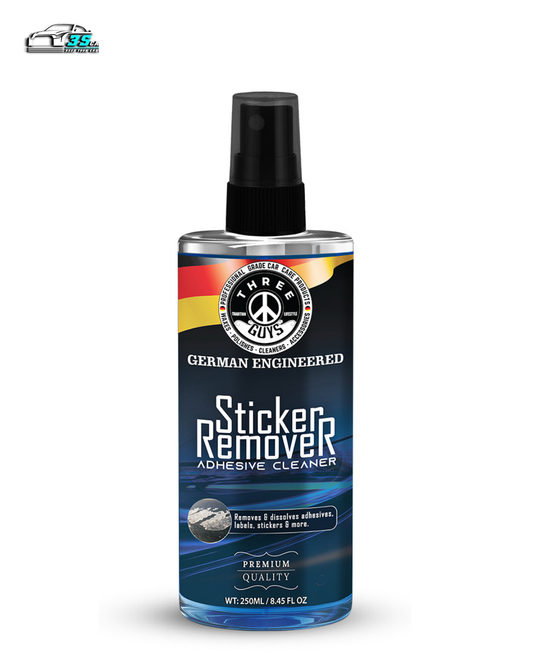 Sticker Remover | Premium Adhesive Cleaner | THREE GUYS | German Engineered (250ml)