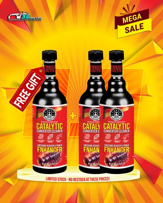 Catalytic Converter Cleaner – 473ml – THREE GUYS - German Engineered