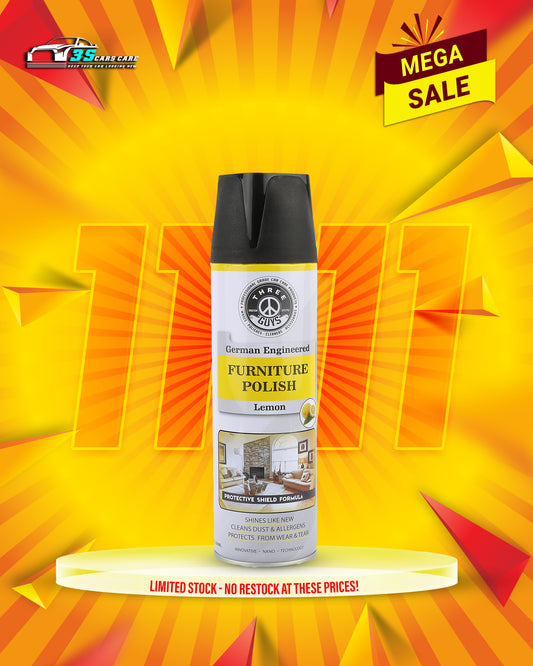 FURNITURE POLISH – 550ML – THREE GUYS
