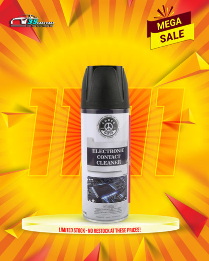 Electronic Contact Cleaner Spray 450ml – Fast Drying Formula for Switches, Circuit Boards, Sensors & Electronics | THREE GUYS - German Engineered