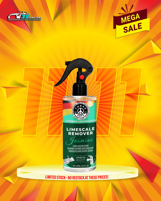 Limescale Remover – Foaming Cleaner & Hard Water Descaler | THREE GUYS - German Engineered