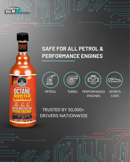 Octane Booster – 473ml – THREE GUYS - German Engineered