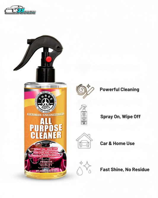 All Purpose Cleaner – APC – 250ml | THREE GUYS – German Engineered
