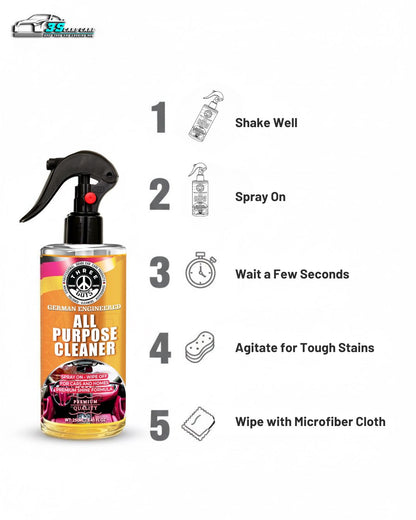 All Purpose Cleaner – APC – 250ml | THREE GUYS – German Engineered