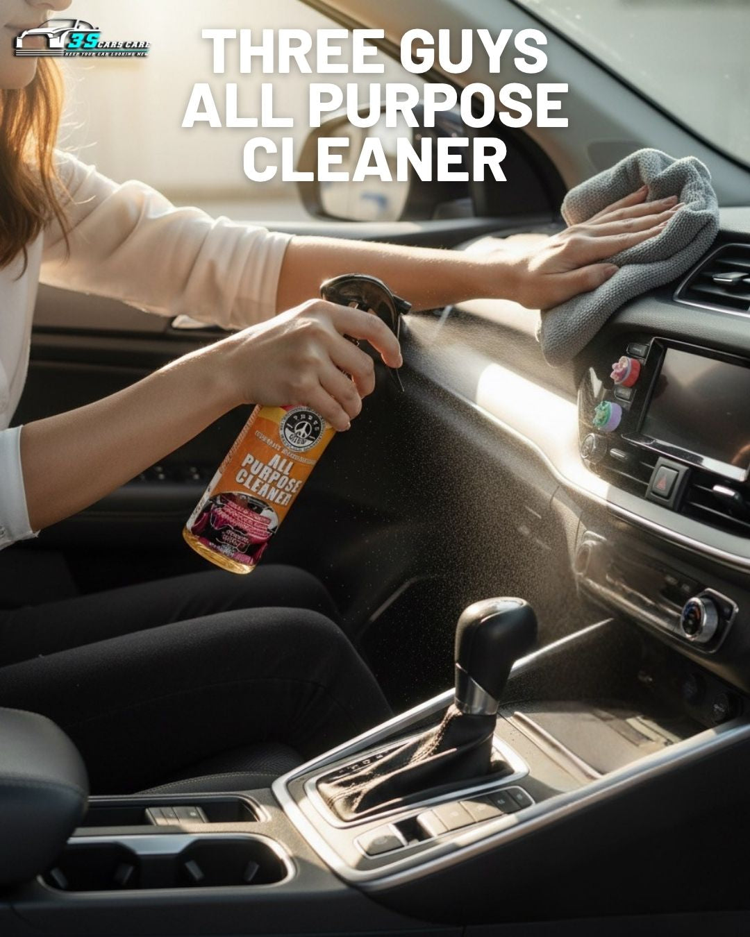 Smart Detail Kit | Everyday Car Cleaning Kit by THREE GUYS