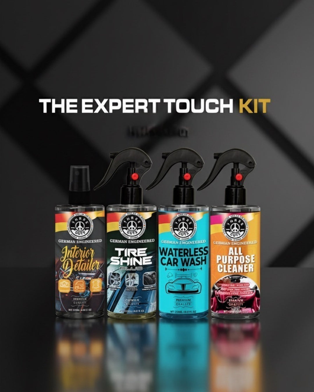 The Expert Touch Kit | Premium Car Detailing Kit by THREE GUYS