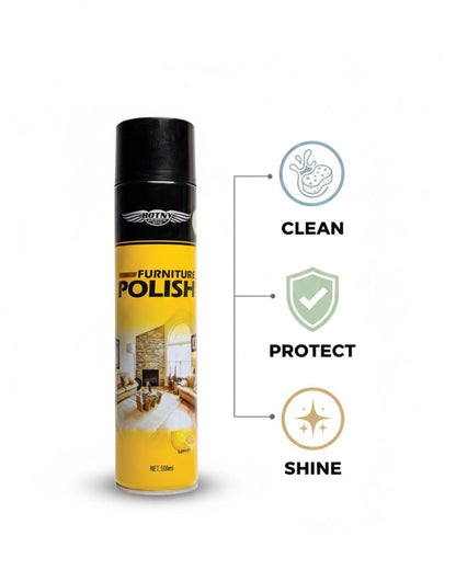 Furniture Polish | Wood Cleaner & Protector Spray (550ml) - BOTNY