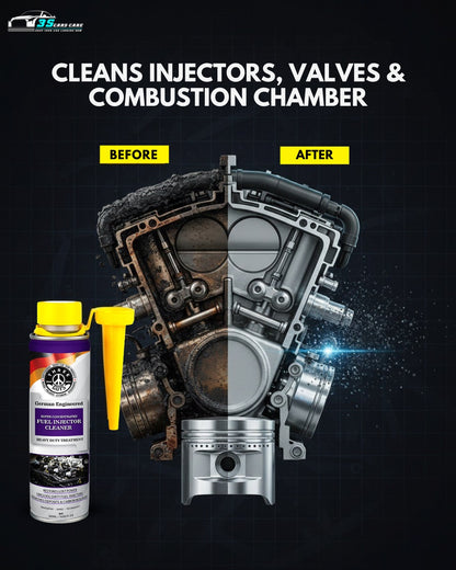Fuel Injector Cleaner – 320ml | Advanced Fuel System Cleaning & Performance Booster – THREE GUYS - German Engineered