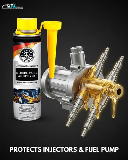 Diesel Fuel Additive | Injector Cleaner & Lubricant | Boosts Fuel Efficiency & Reduces Emissions – 320ml  – THREE GUYS – German Engineered