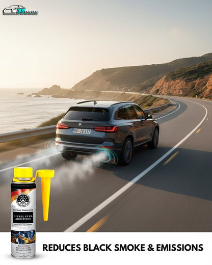 Diesel Fuel Additive | Injector Cleaner & Lubricant | Boosts Fuel Efficiency & Reduces Emissions – 320ml  – THREE GUYS – German Engineered