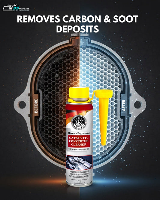 Catalytic Converter Cleaner - 320ml | THREE GUYS (German Engineered)