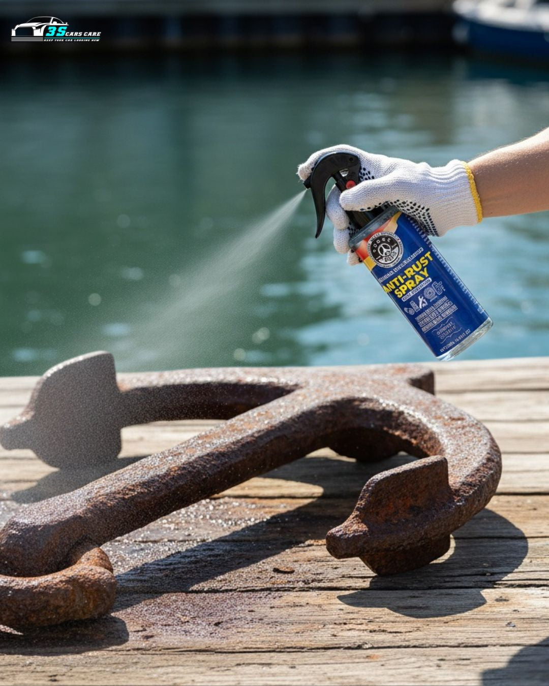 Anti-Rust Spray | Rust Remover & Corrosion Protector (Premium Quality) | THREE GUYS | German Engineered (250ml)