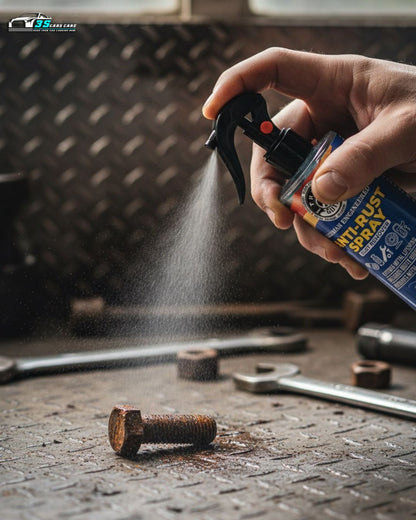 Anti-Rust Spray | Rust Remover & Corrosion Protector (Premium Quality) | THREE GUYS | German Engineered (250ml)