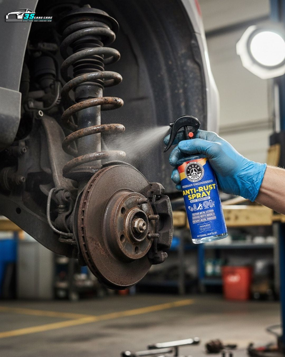 Anti-Rust Spray | Rust Remover & Corrosion Protector (Premium Quality) | THREE GUYS | German Engineered (250ml)