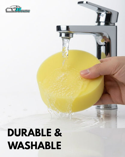 Premium Foam Car Wax Applicator Pad – Soft, Scratch-Free Polishing Sponge for Wax, Polish & Car Detailing