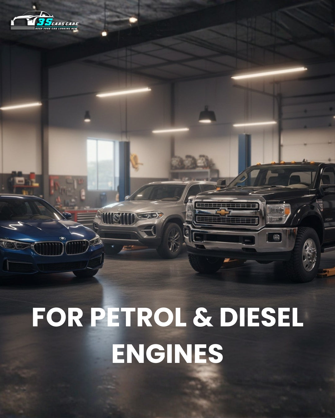 Oil Treatment - Engine Maintenance - 443ml | THREE GUYS - German Engineered