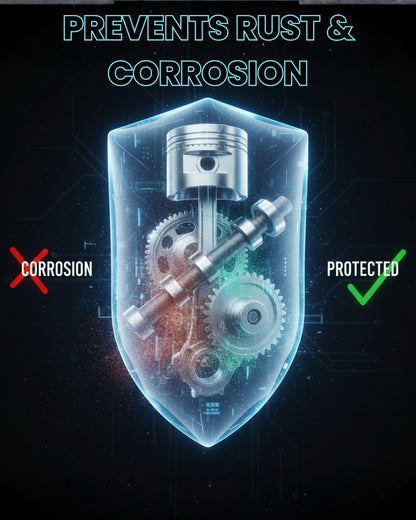 Oil Treatment - Engine Maintenance - 443ml | THREE GUYS - German Engineered