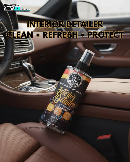 Interior Detailer – Clean. Refresh. Protect. – 250ml | THREE GUYS - German Engineered