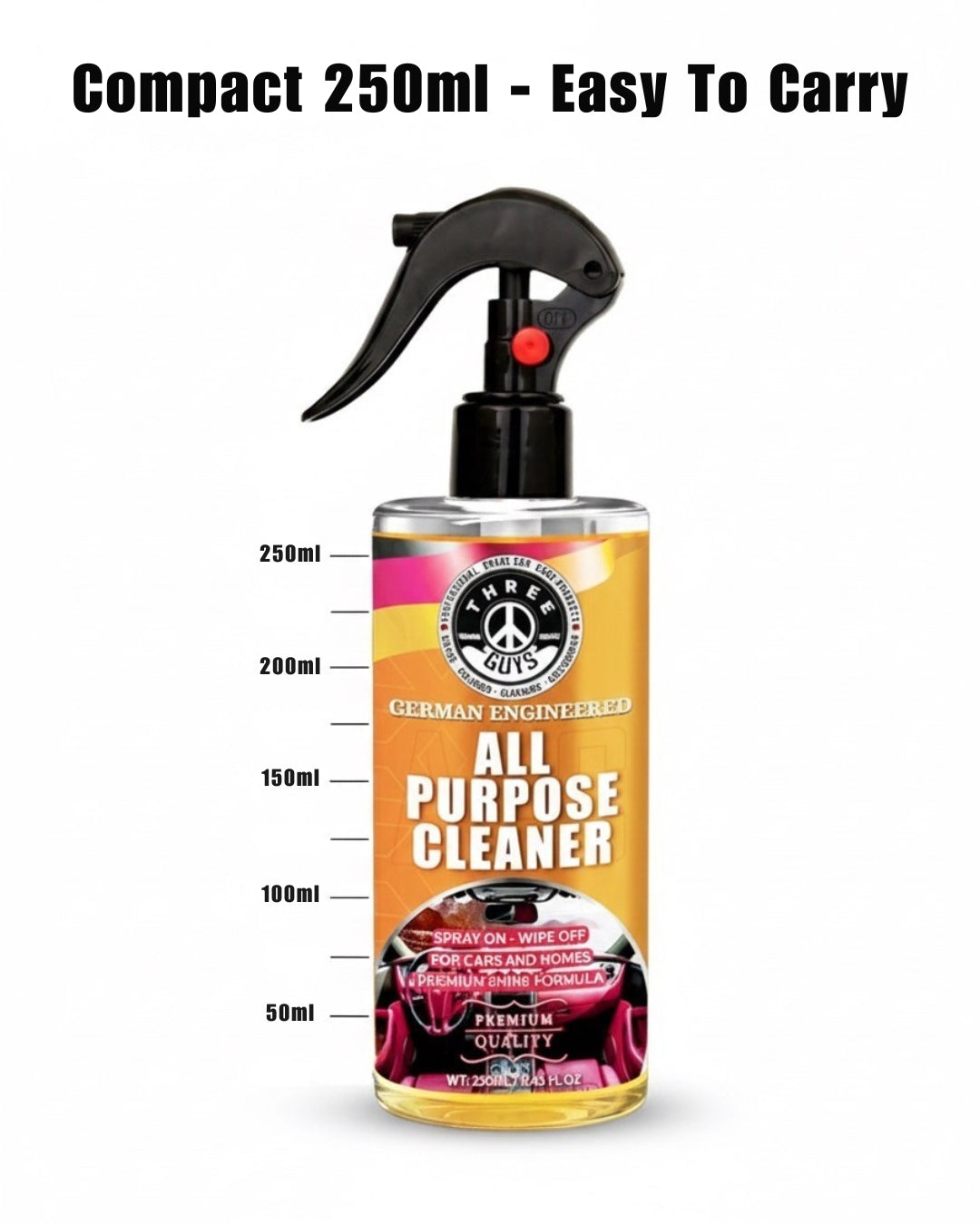 All Purpose Cleaner – APC – 250ml | THREE GUYS – German Engineered