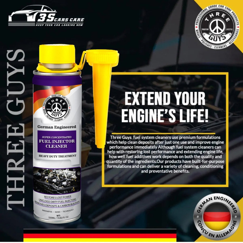 FUEL INJECTOR CLEANER – 320ML – THREE GUYS