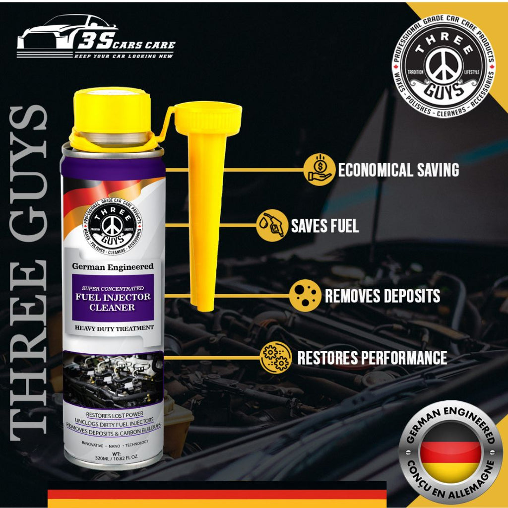 FUEL INJECTOR CLEANER – 320ML – THREE GUYS