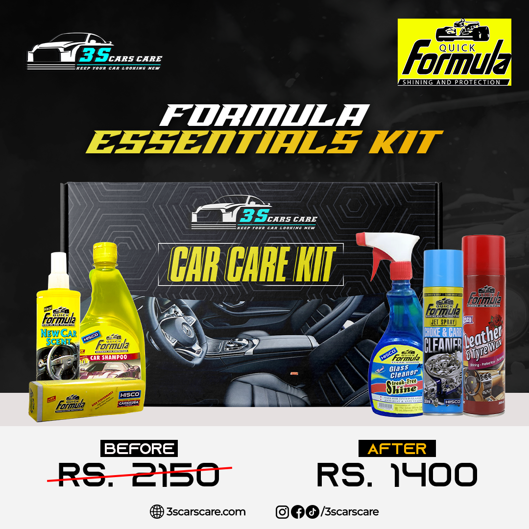 FORMULA Essential Kit - Premium Car Care Solution (6-in-1)