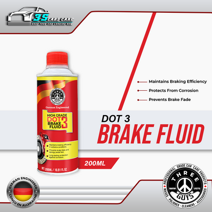 DOT3 Brake Fluid  | THREE GUYS (German Engineered)