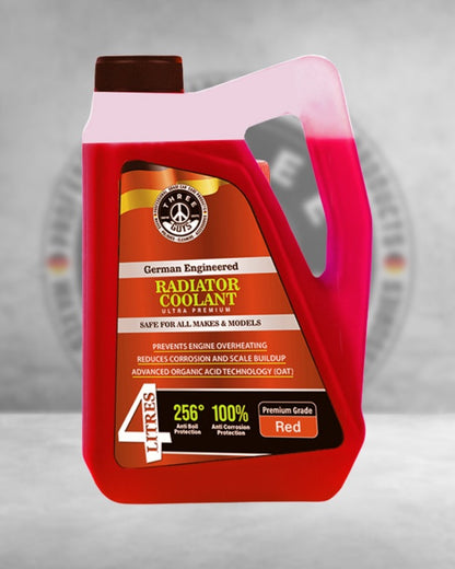 Radiator Coolant - Grade Red - THREE GUYS (German Engineered)