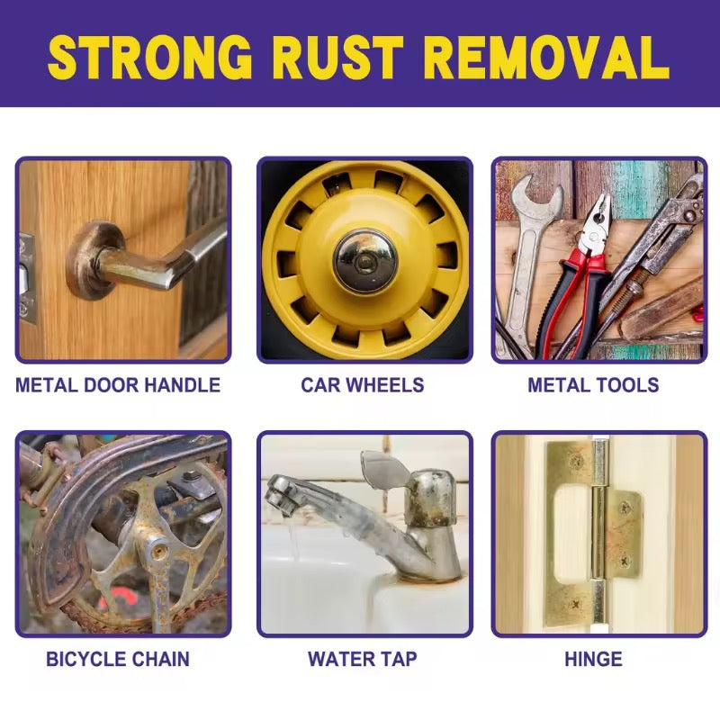 Anti-Rust Spray | Rust Remover & Corrosion Protector (Premium Quality) | THREE GUYS | German Engineered (250ml)