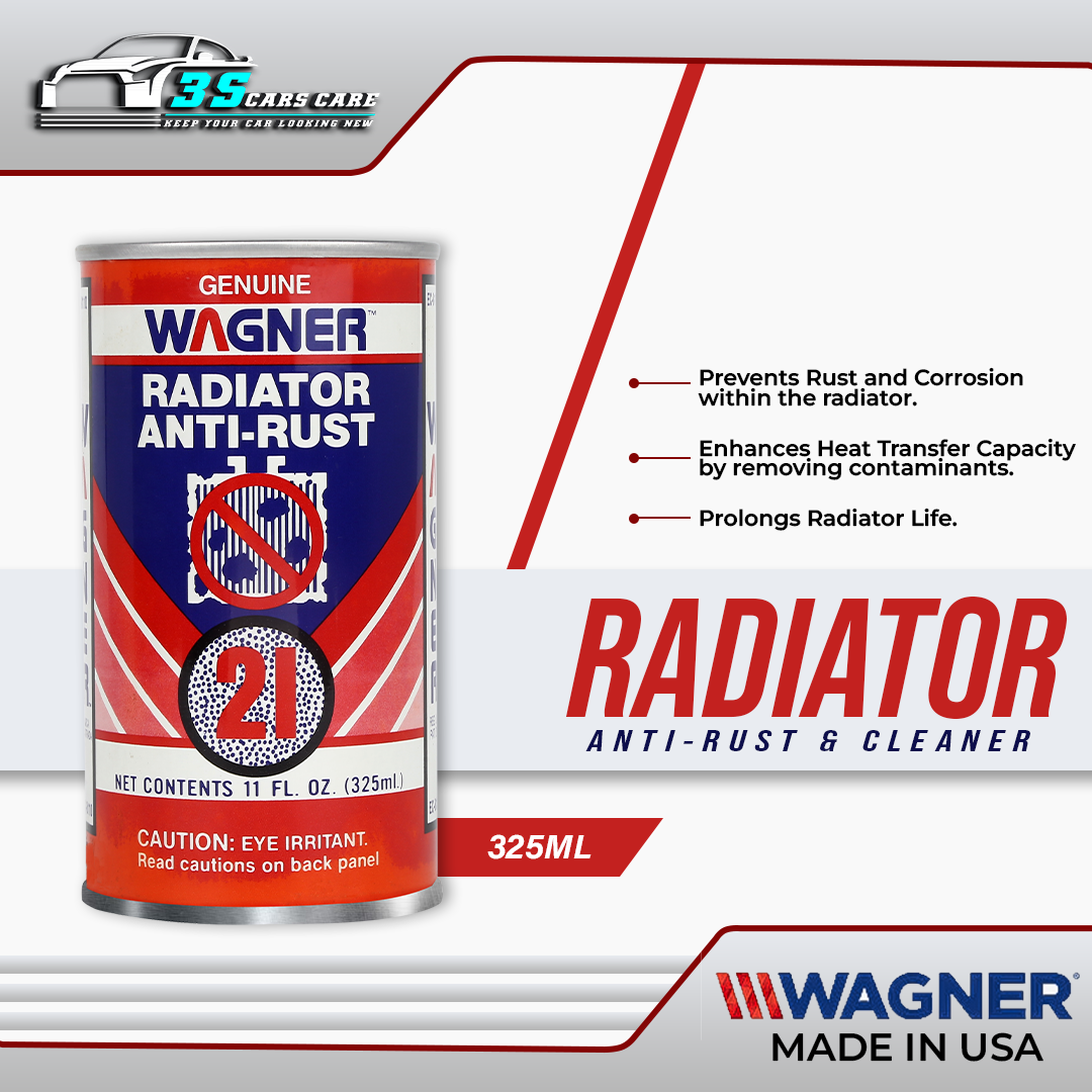 RADIATOR ANTI-RUST & CLEANER - Engine Radiator Flush - WAGNER