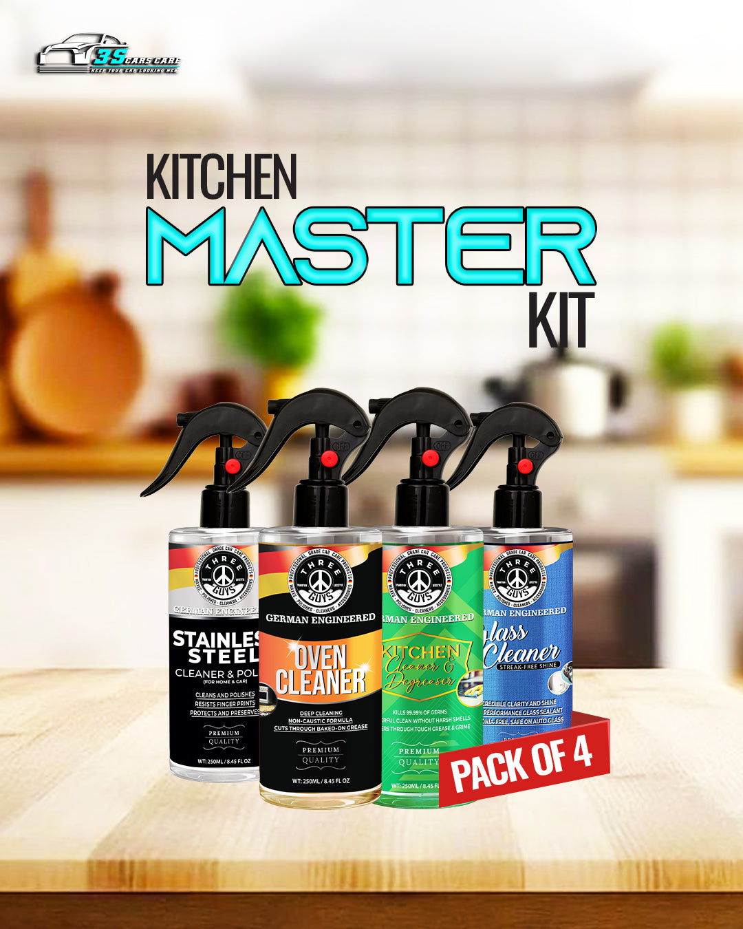 Kitchen Master Kit | THREE GUYS