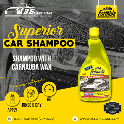 Car Shampoo - 500ml - FORMULA HISCO