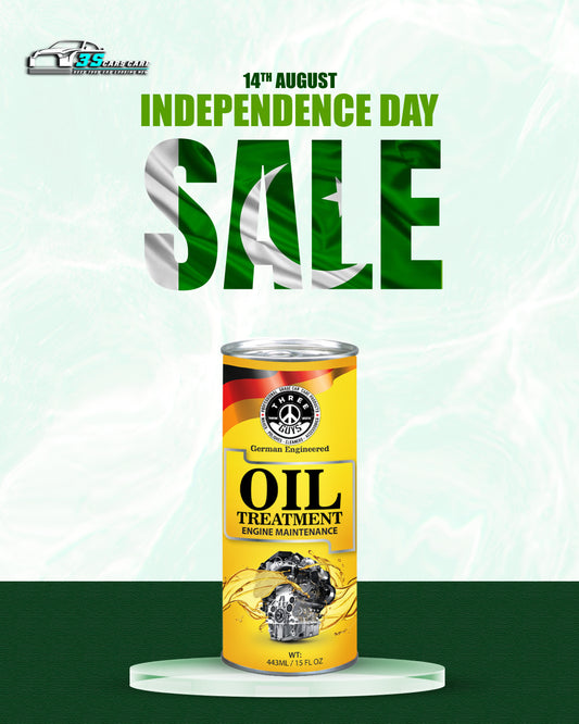 Oil Treatment - Engine Maintenance - 443ml | THREE GUYS - German Engineered