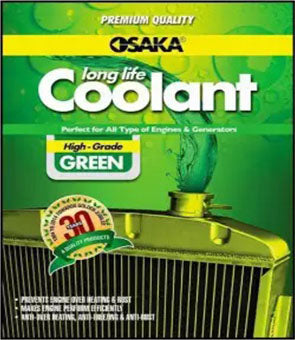 Long Life Coolant - HIGH GRADE GREEN - 1 Litre - OSAKA