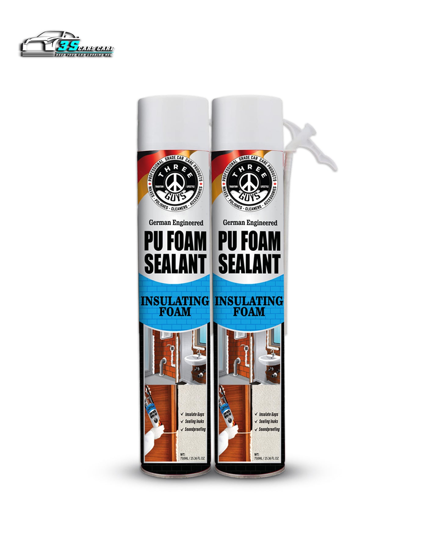 PU Foam Sealant – Insulate, Seal & Protect | THREE GUYS - German Engineered
