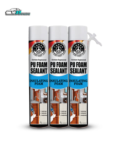 PU Foam Sealant – Insulate, Seal & Protect | THREE GUYS - German Engineered