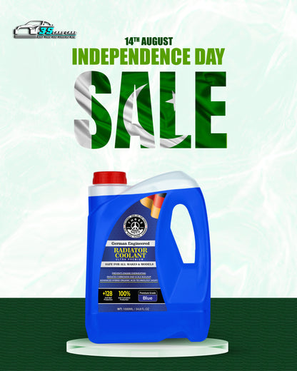 Radiator Coolant Blue – Premium Grade | (HOAT) Technology | THREE GUYS - German Engineered