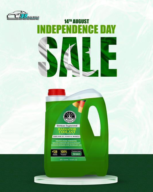 Radiator Coolant Green – Premium Grade | (IAT) Technology | THREE GUYS - German Engineered
