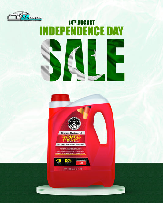 Radiator Coolant Red – Premium Grade | (OAT) Technology | THREE GUYS - German Engineered