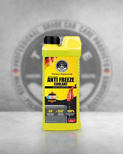 Anti Freeze Coolant - Grade Red - THREE GUYS