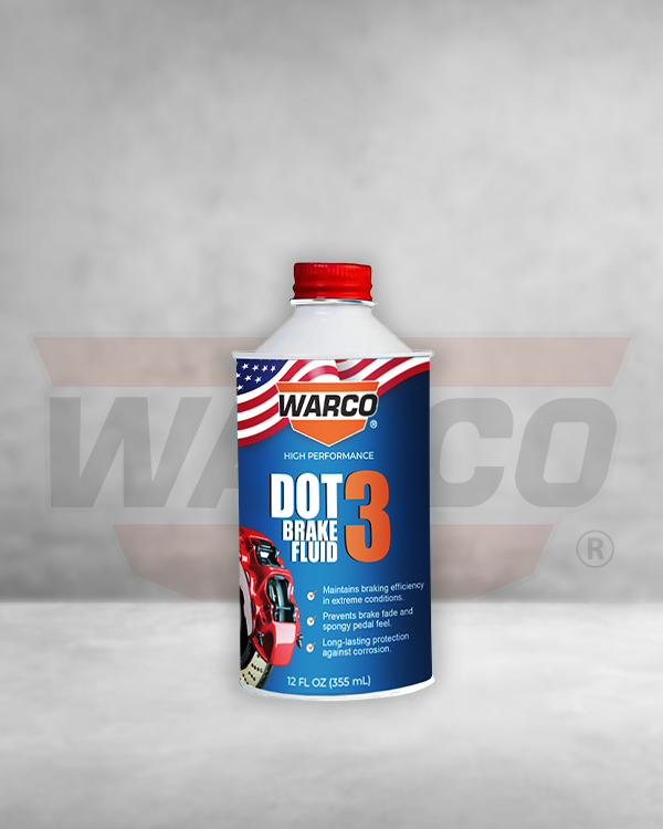 DOT3 Brake Fluid - 355ml - WARCO