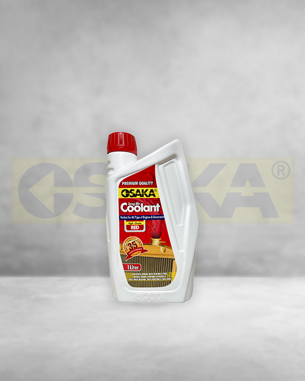 Long Life Coolant - HIGH GRADE RED - 1 Litre - OSAKA