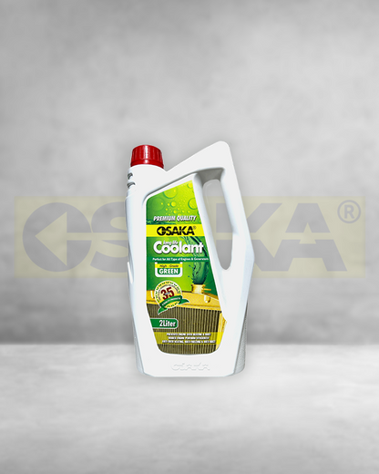 Long Life Coolant - HIGH GRADE GREEN - 2 Litre - OSAKA