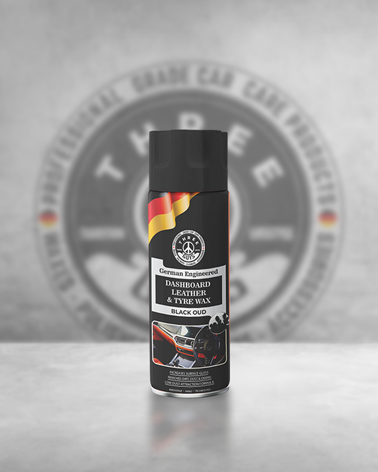 Black Oud - Dashboard Leather & Tyre Wax | THREE GUYS